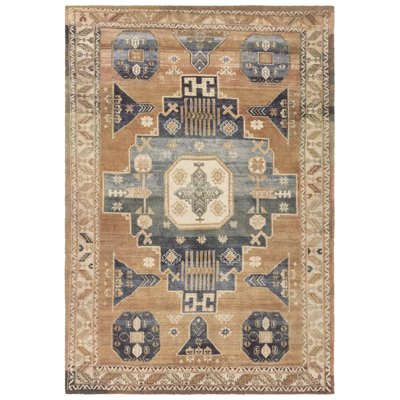  House Sprucing Amorino AMT01 Traditional Yellow/Gold Runner 3'x9' Rnr, Runner 3' x 9'