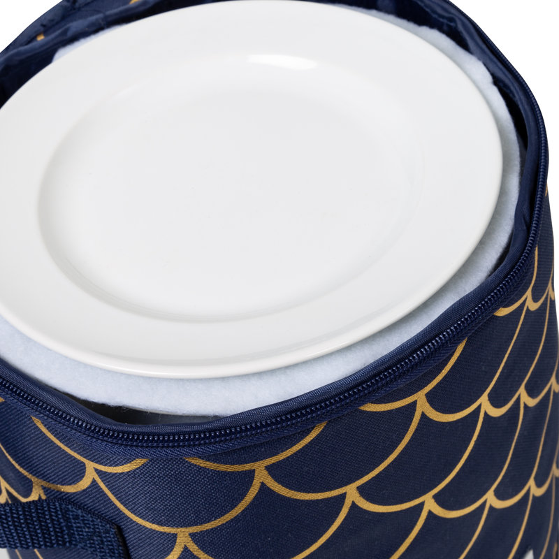 Dinnerware Storage Set with Felt Dividers Included