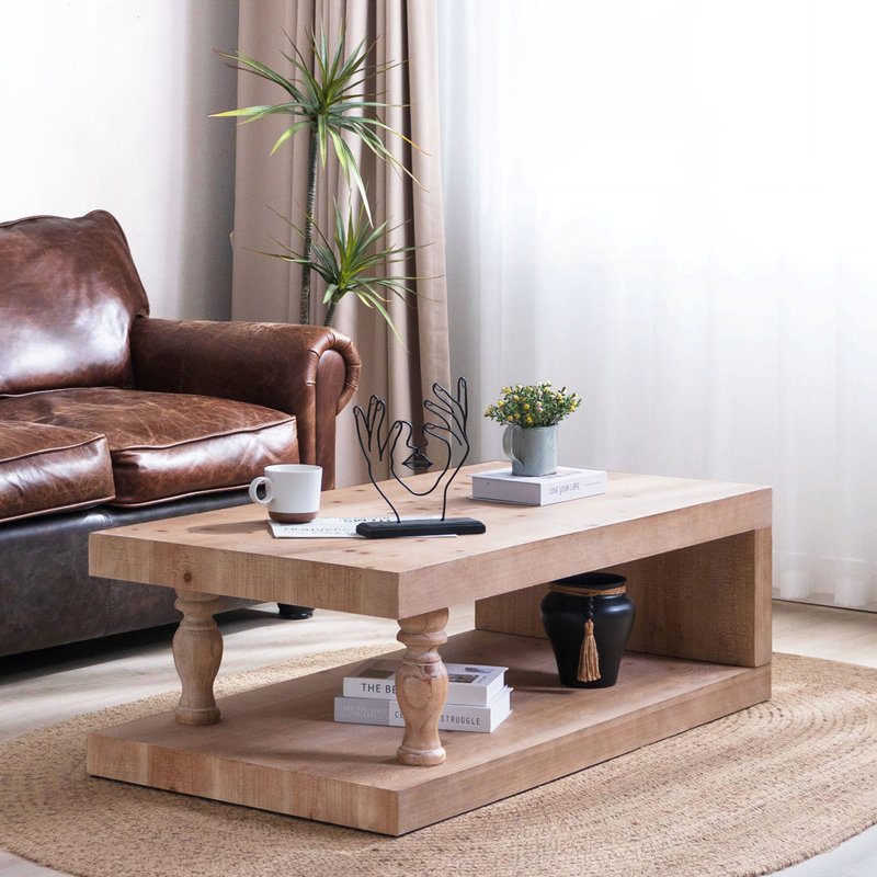 Table basse en bois
