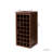 Brown Walnut Color Modular 32  Wine Bar Cabinet Buffet Cabinet