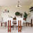 Extendable Wood Dining Table Set With Bench