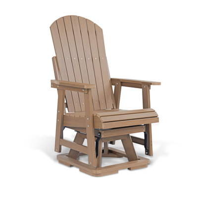 Siège de patio ergonomique pivotant Adirondack