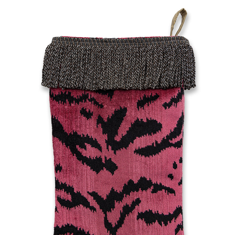 TIGRE STOCKING / TRIM, Rouge / Noir