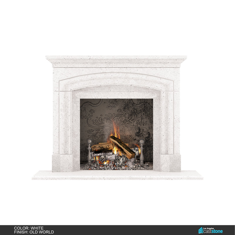 Grand Manchester Fireplace Surround, Old World White