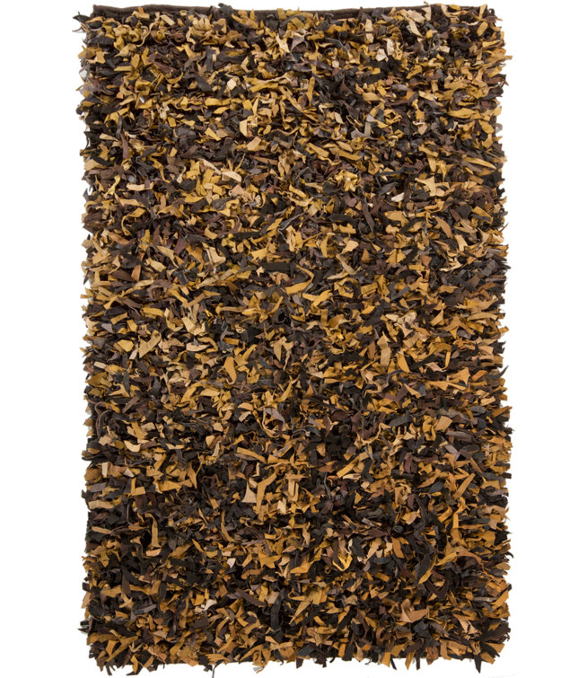 Tapis doré / brun Jawawn