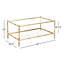 Table basse avec rangement Albaugh