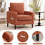 Upholstered Swivel Armchair-273118189