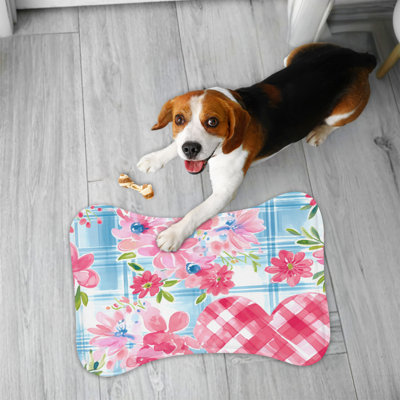 Tapis à carreaux en forme de os à carreaux - 1 pièce