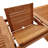 Averyann 59.8''-78.3'' W Solid Wood Extendable Outdoor Dining Table with Umbrella Hole