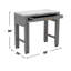 Table de hauteur comptoir gris clair