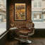 «Scenic & Cityscapes Boston Cityscape», impression rétro-584695686