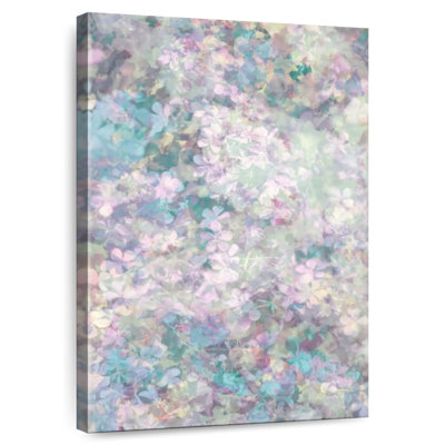 Harnek fleurs romantiques en lilas turquoise