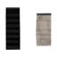 Striped Steps Bookends, Black/White - A Fusion Of Mdf And Resin Magic