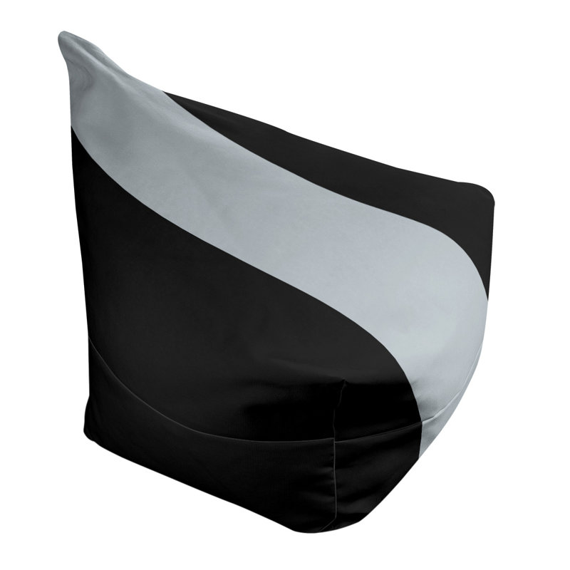 Fauteuil à billes Washington, 31 po x 38 po x 42 po, Noir / argent / noir