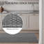 Kitchen Floor Mat - Grey - Washable Boho Rug With Anti-Skid Tpr Backing