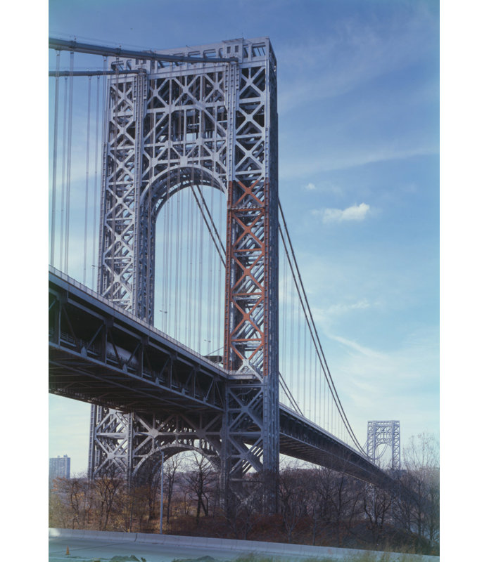 New York, pont George Washington, H 48 po x l 33 po