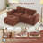 Modular Ottoman Velvet Sofa-334505751