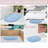 Gadbois Double Ruffle Cotton Round Bath Rug-29847625