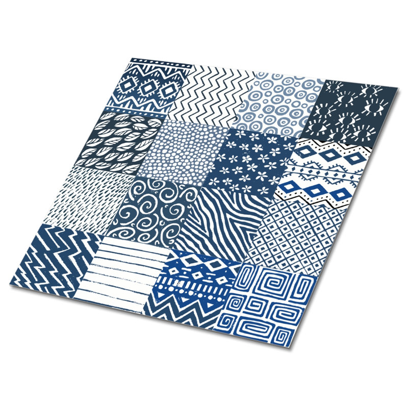 Iyoley 30cm W x 30cm L Vinyl Peel and Stick Field Tile