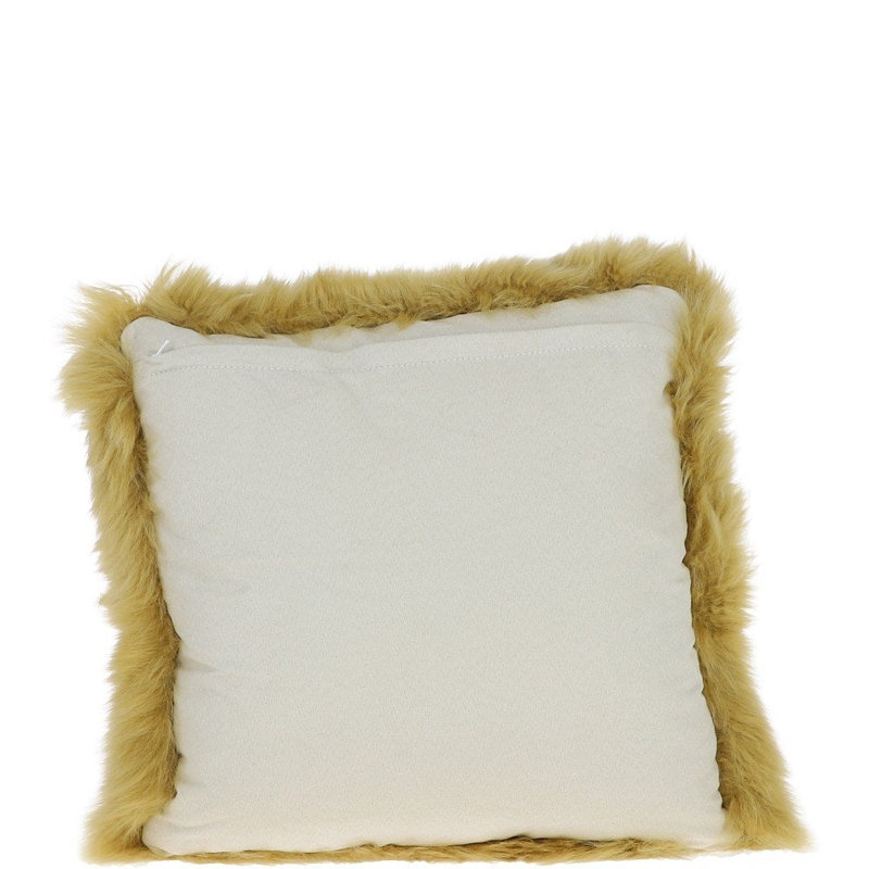 Square Cushion Pad, Yellow