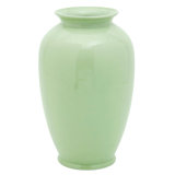 14" Bright Yellow Tung Chi Vase