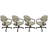 Swivel Metal Caster Dining Chairs - M-70 Style-72467237-72467241-129680735