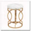 Table de chevet ronde, table de bout