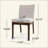 5-Pieces Upholstered Dining Set With Rubberwood Frame-694593824