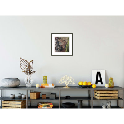 Breakfast After The Bath (The Bath) by Edgar Degas -Framed Giclee Print