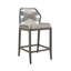 Tabouret de bar d'extérieur 28 po avec coussin Khadijo-470427937-498520865-498520890