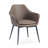Teegan 19'' H Upholstered Metal Armchair-438107533-463156451