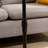 Height Adjustable C-Shaped End Table With Slots 2 Tier Sofa Side Table(Rectangle + Rectangle)