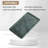 Guein Rectangle Natural Marble Tray,Indian Green