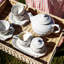 Berry & Thread 3 Piece Sugar and Creamer Set - Whitewash