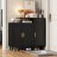 Armoire à chaussures On-Trend avec portes arquées et tiroir-1640208198