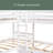 Hajime Kids Twin Over Twin Bunk Bed with Drawers-1415573222