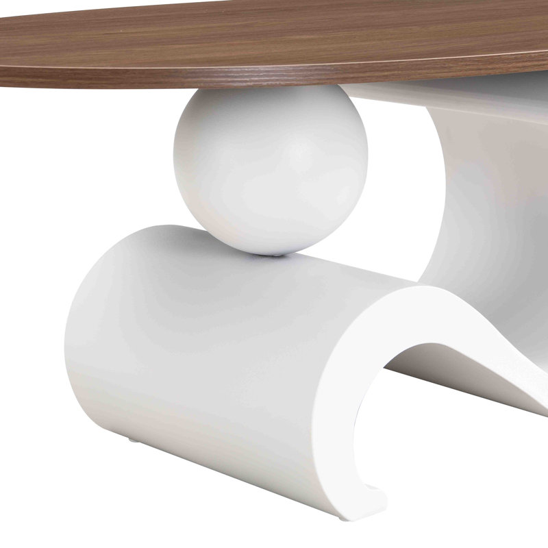 Nesting Coffee Table, White