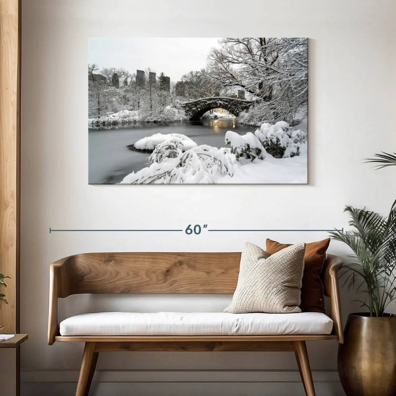 Nicci NYC Central Park Winter, 30" H x 45" W