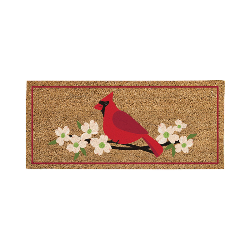 Paillasson Spring Holiday Classic Cardinal