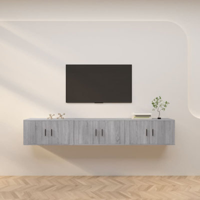 Towson Unfinished Floating TV Stand for TVs up to 88"