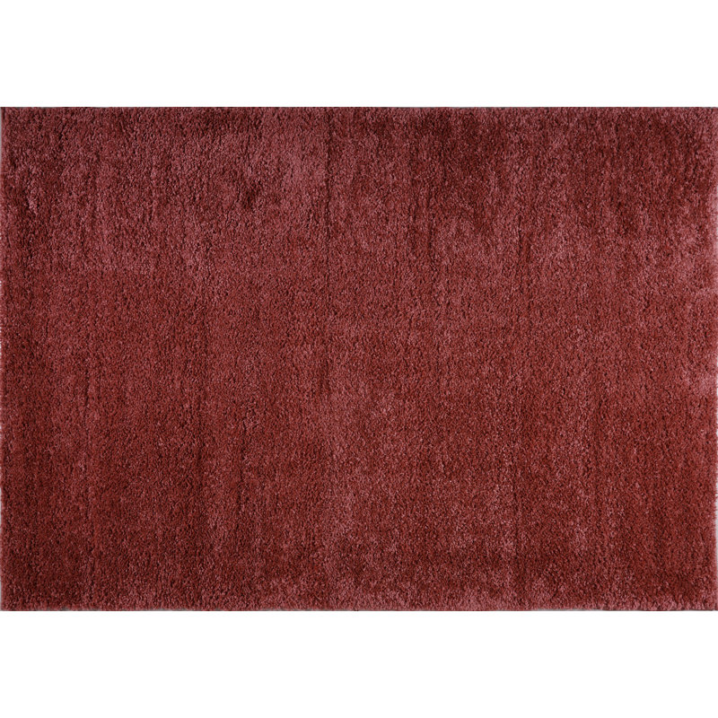 Rouge Tapis décoratif, Rectangle 5 pi 2 po x 7 pi 5 po