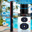 228Cm H Stainless Steel Solar Powered Free Standing Outdoor Shower-112511356