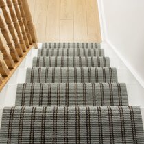 New! Black & White Herringbone Faux Sisal Carpet Stair Runner Black wh –  Fenstoncarter