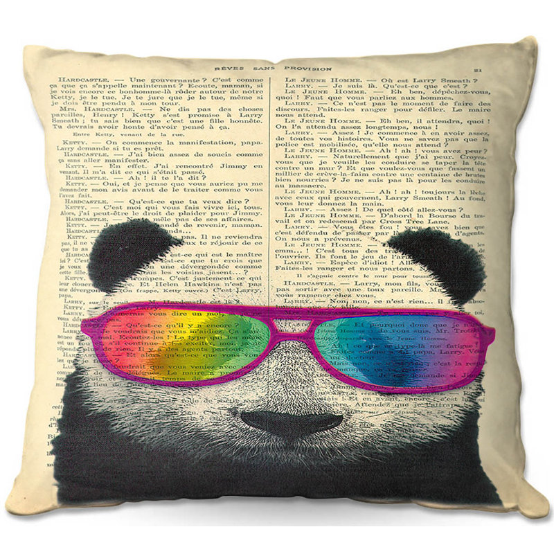 Reversible Throw Pillow, 16" x 16"