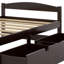 Lit plateforme avec deux tiroirs-46714588