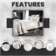 Polyester Solid Colour Duvet Cover with Pillowcases-571937343-571937339