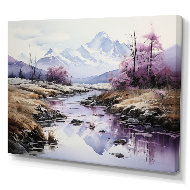 «Alaska Arctic Reflections», reproduction sur toile, H 34 po x l 44 po x P 1,5 po, Toile tendue