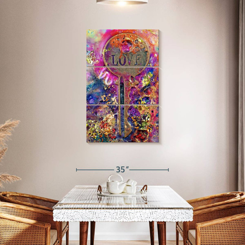 Key, 45" H x 28" W