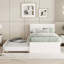 Cadre de lit avec lit gigogne simple
