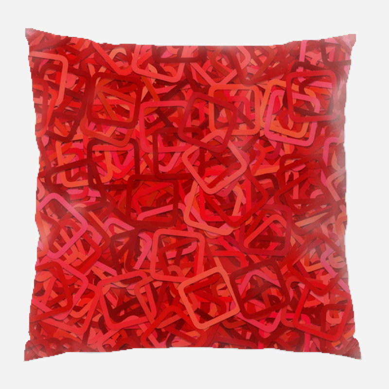 Coussin décoratif, Intérieur